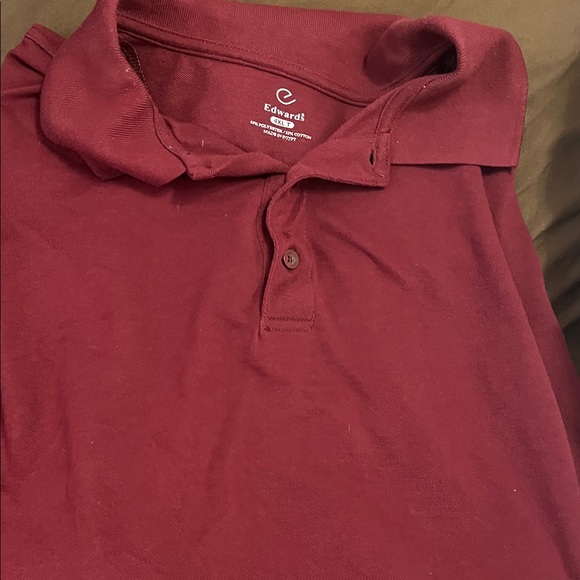 Edwards Other - Edward Men's Maroon Polo Shirt